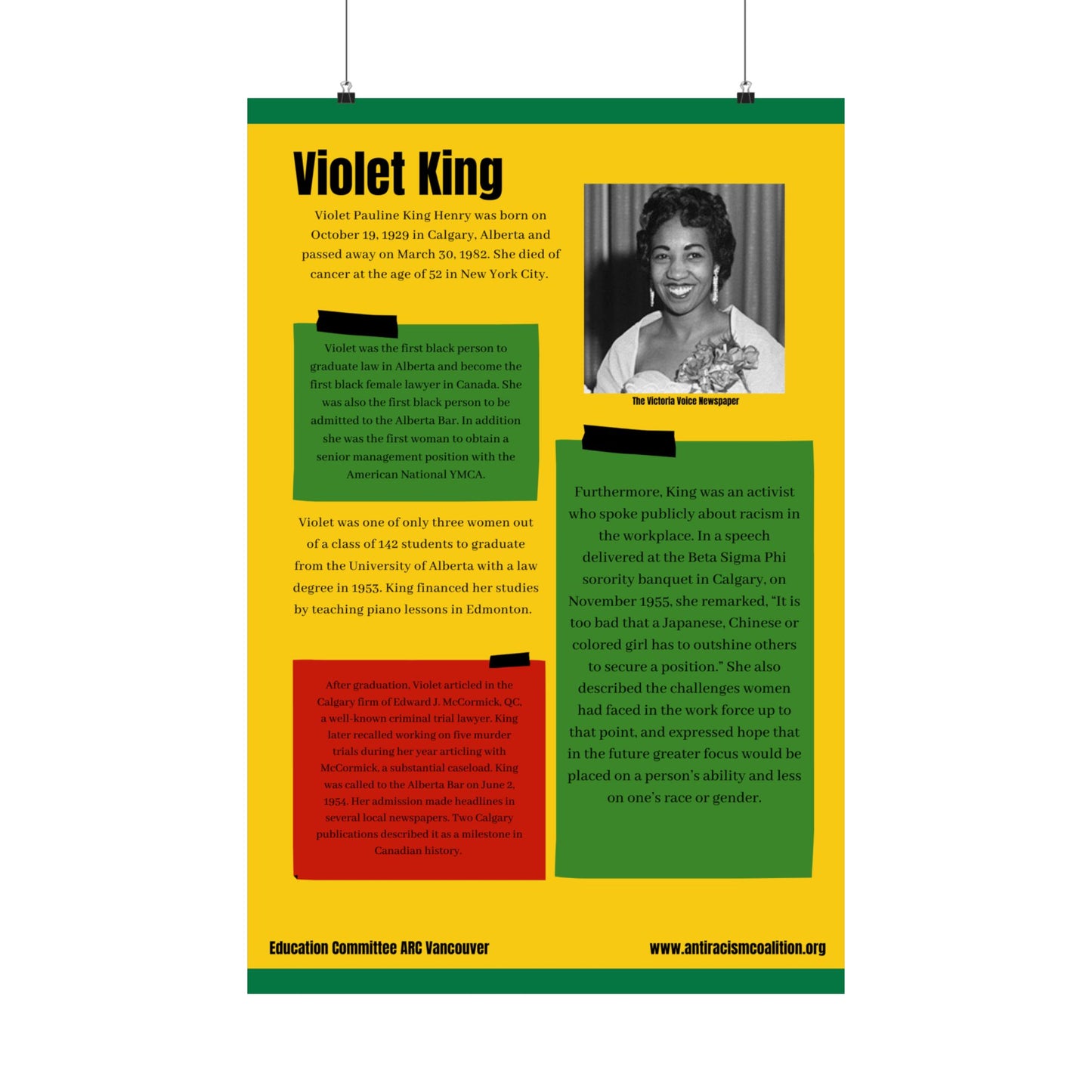 Violet King Poster